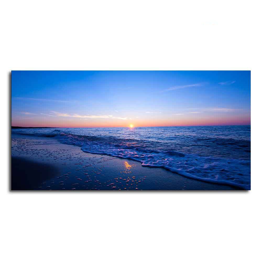Sunset Sea Horizon Premium Canvas Wall Painting - Decor Smart