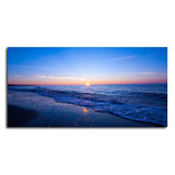 Sunset Sea Horizon Premium Canvas Wall Painting - Decor Smart