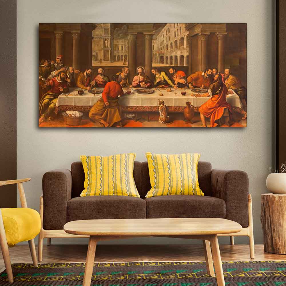 Supper of Christ in Church Chiesa Dei Santi Wall Painting - Decor Smart