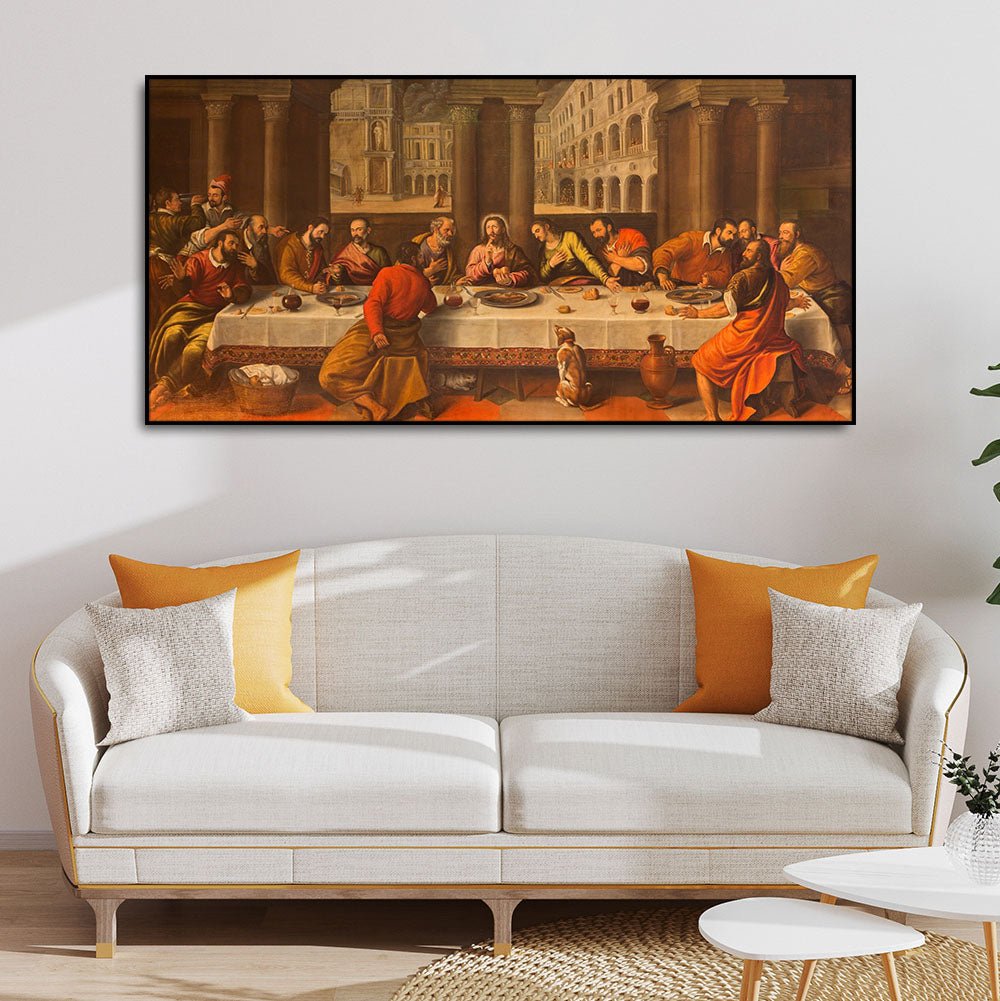 Supper of Christ in Church Chiesa Dei Santi Wall Painting - Decor Smart