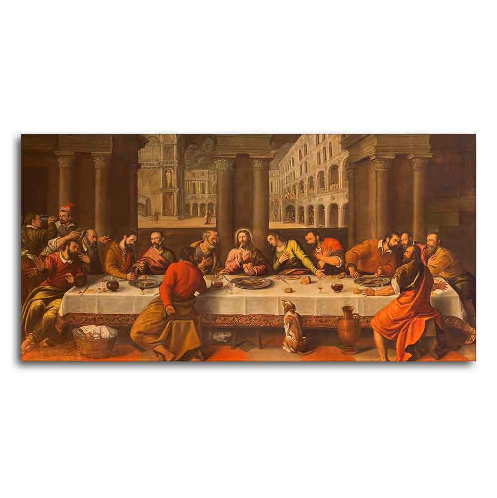 Supper of Christ in Church Chiesa Dei Santi Wall Painting - Decor Smart
