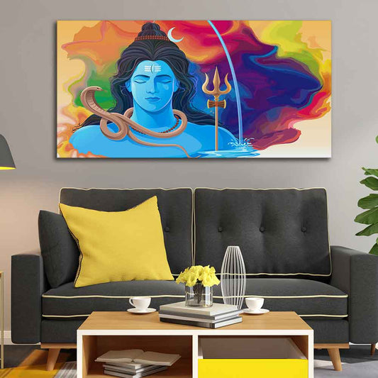 Lord Shiva – The God of Destruction Wall Art by Decor Smart