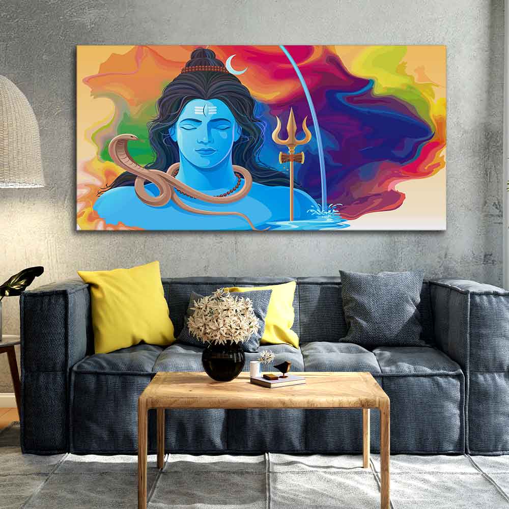 Lord Shiva – The God of Destruction Wall Art by Decor Smart