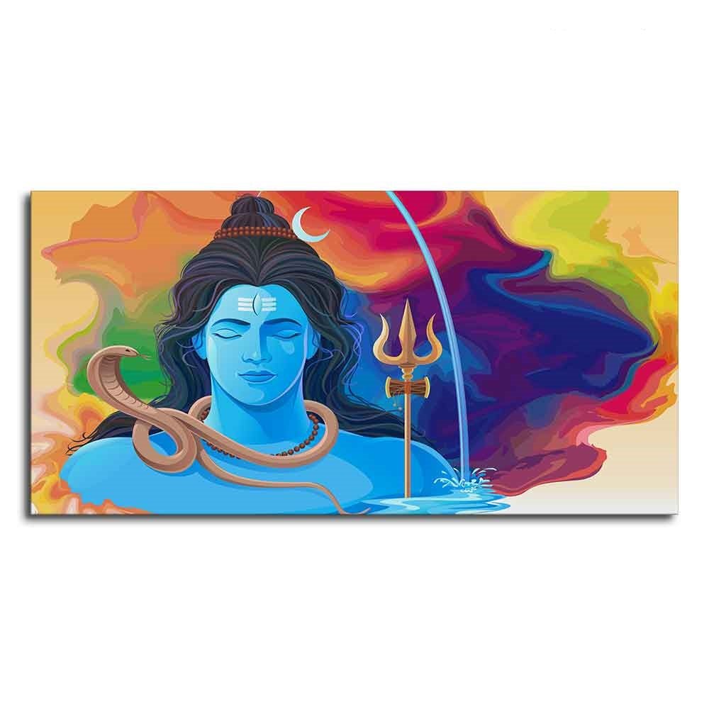 Lord Shiva – The God of Destruction Wall Art by Decor Smart