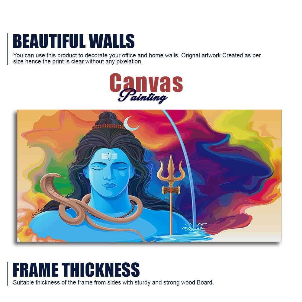 Lord Shiva – The God of Destruction Wall Art by Decor Smart