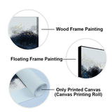 Golden Moon Glow – Modern Abstract Wall Art | Decor Smart