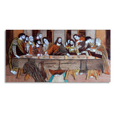 The Last Supper of Christ in Church Canvas Wall Painting - Decor Smart