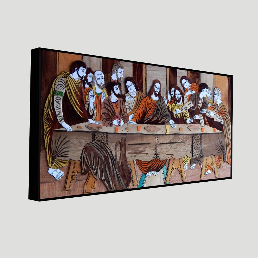 The Last Supper of Christ in Church Canvas Wall Painting - Decor Smart