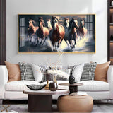 The Pride Run Premium Acrylic Floating Wall Painting - Decor Smart
