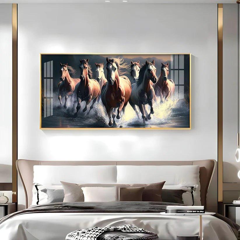 The Pride Run Premium Acrylic Floating Wall Painting - Decor Smart