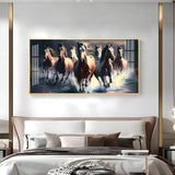 The Pride Run Premium Acrylic Floating Wall Painting - Decor Smart