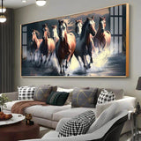 The Pride Run Premium Acrylic Floating Wall Painting - Decor Smart
