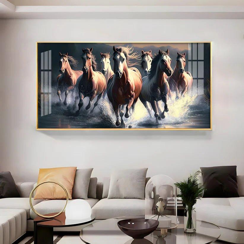 The Pride Run Premium Acrylic Floating Wall Painting - Decor Smart