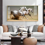 The Victory Run Premium Acrylic Floating Wall Painting - Decor Smart
