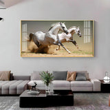 The Victory Run Premium Acrylic Floating Wall Painting - Decor Smart