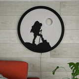 Trekking Backlit Wooden Wall Decor with LED Night Light - Decor Smart