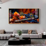 Troupe Of Bansuri Premium Acrylic Floating Wall Painting - Decor Smart