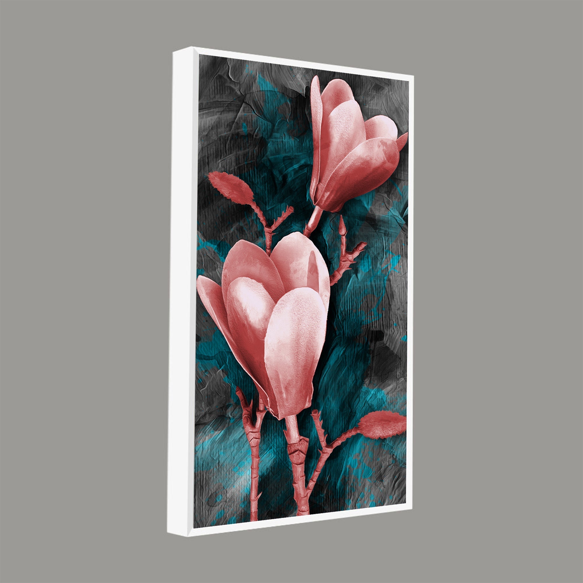 Tulips Flower Canvas Wall Hanging - Decor Smart