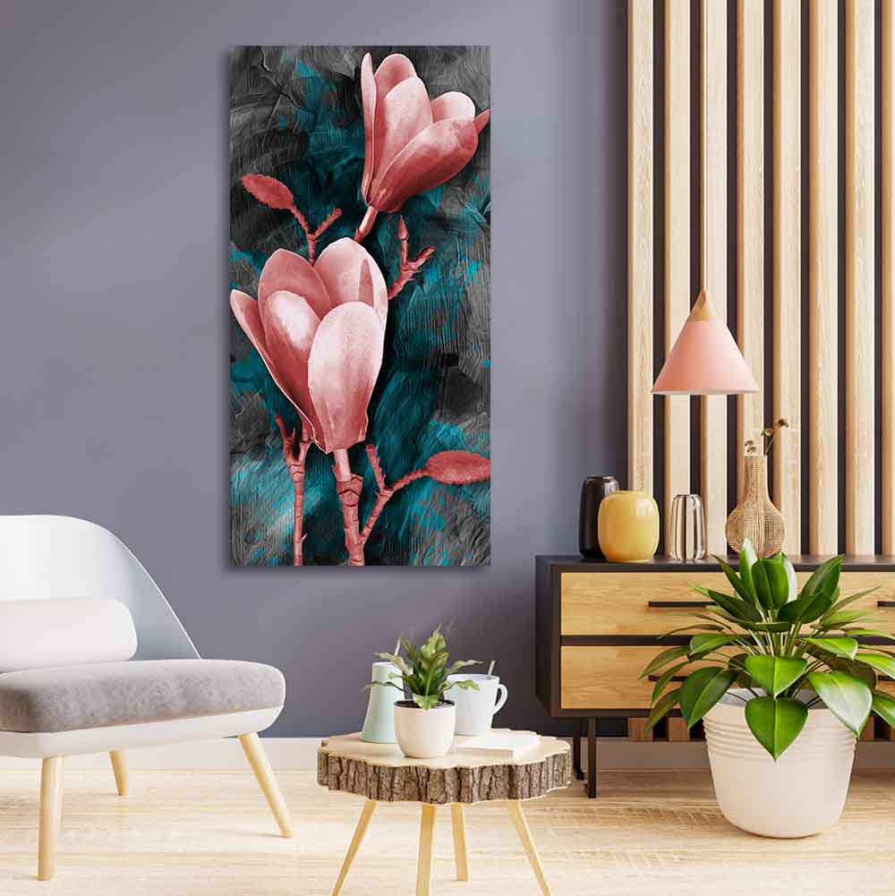 Tulips Flower Canvas Wall Hanging - Decor Smart
