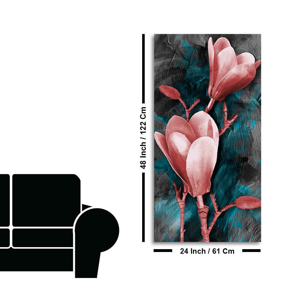 Tulips Flower Canvas Wall Hanging - Decor Smart