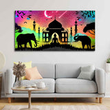 Vector Illustration Art Canvas Wall Painting - Decor Smart
