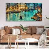 Venice City at Night Canvas Wall Painting - Decor Smart