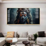 Viswanatha In Muse Premium Acrylic Floating Wall Painting - Decor Smart