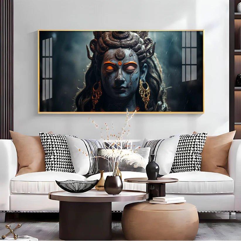 Viswanatha In Muse Premium Acrylic Floating Wall Painting - Decor Smart