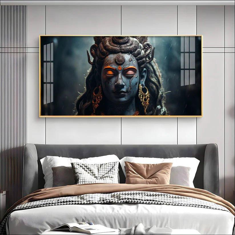 Viswanatha In Muse Premium Acrylic Floating Wall Painting - Decor Smart