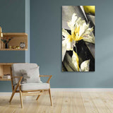 White Flowers Canvas Wall Painting - Decor Smart