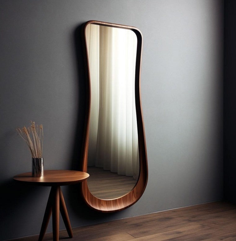 Luxury Wooden Full Length Wall Mirror