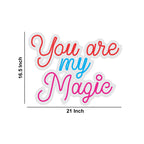 You Are My Magic Text Neon Sign LED Light