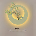Zen Halo Botanical Glow 3D Wall Art Home Decor